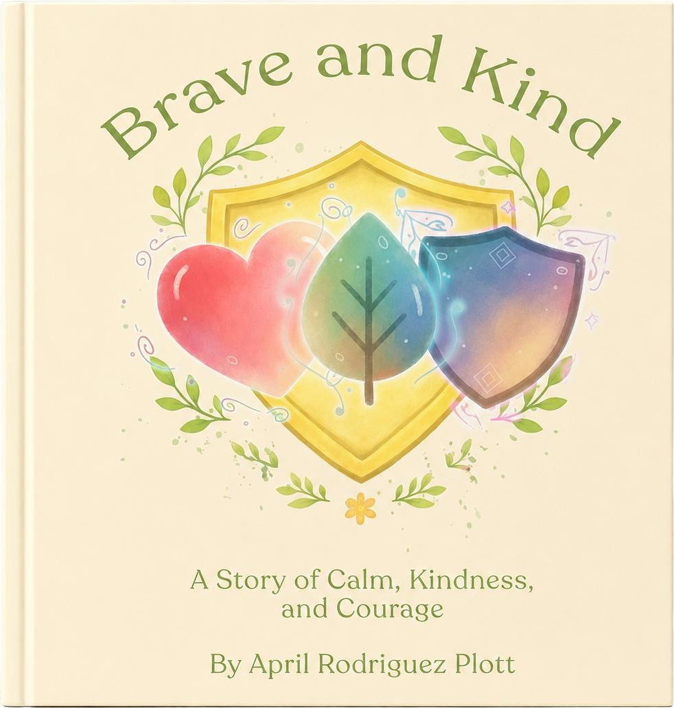 Brave and Kind book mockup