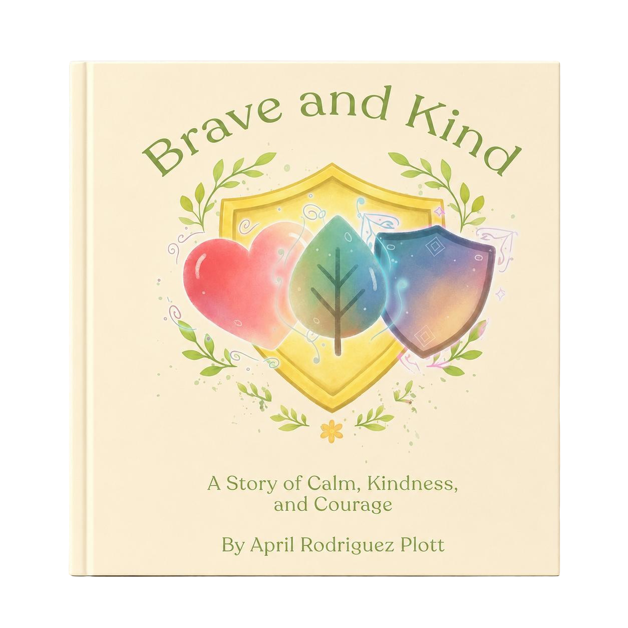 Brave and Kind book mockup